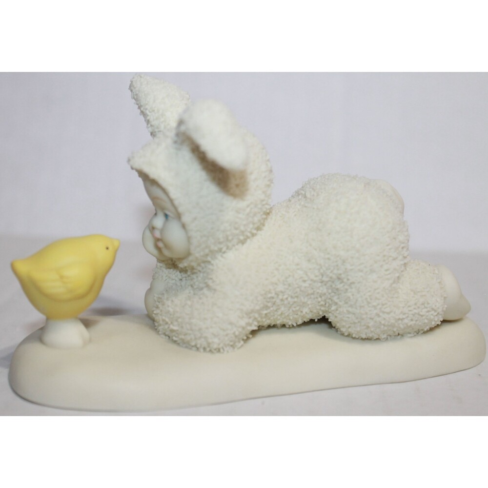 Dept. 56 Snowbabies Chick Chat #56.26352 Porcelain Figure Snowbaby w/Chick